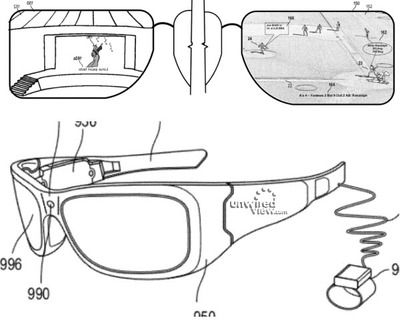 专利显示微软也有与Google Glass类似的智能可穿戴设备_新闻_电脑报官方网站